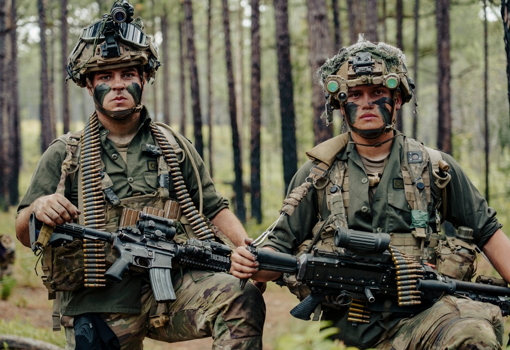 The opposing force assaults 1BCT during Devil Avalanche