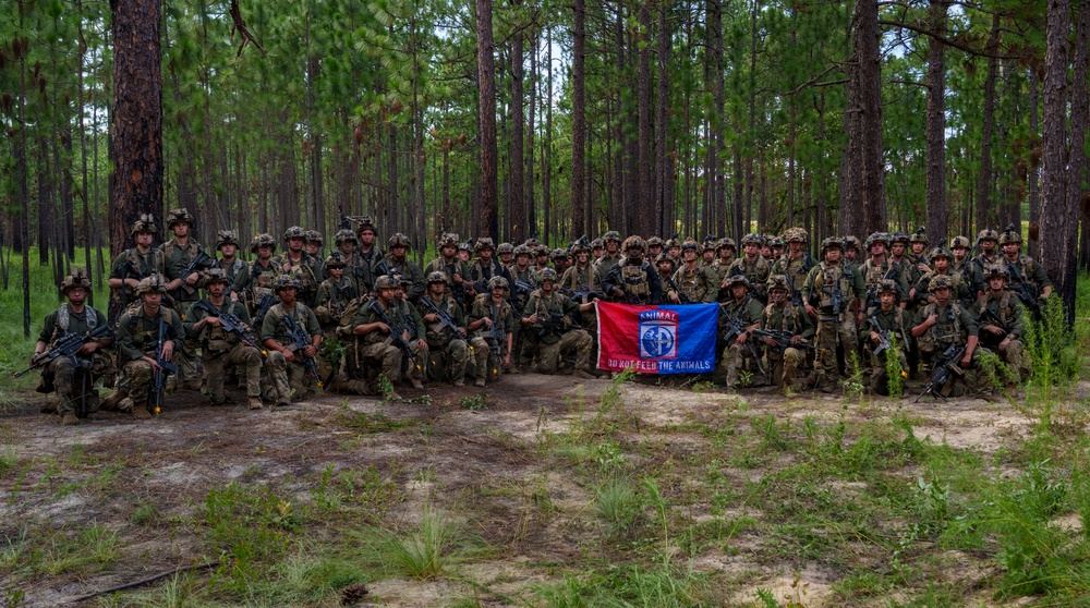 The opposing force assaults 1BCT during Devil Avalanche