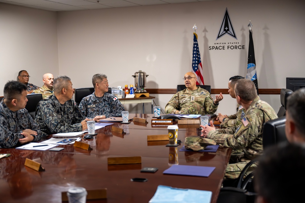 The 20th Space Surveillance Squadron conducts tactical level engagement with U.S. counterparts