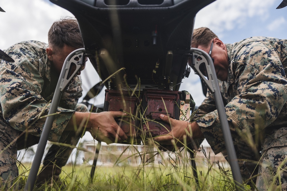 Marines Sharpen Unmanned Systems Proficiency During Regimental Fly Day