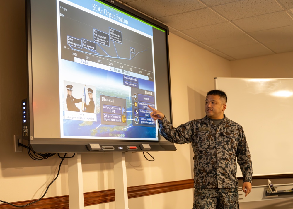 The 20th Space Surveillance Squadron conducts tactical level engagement with U.S. counterparts