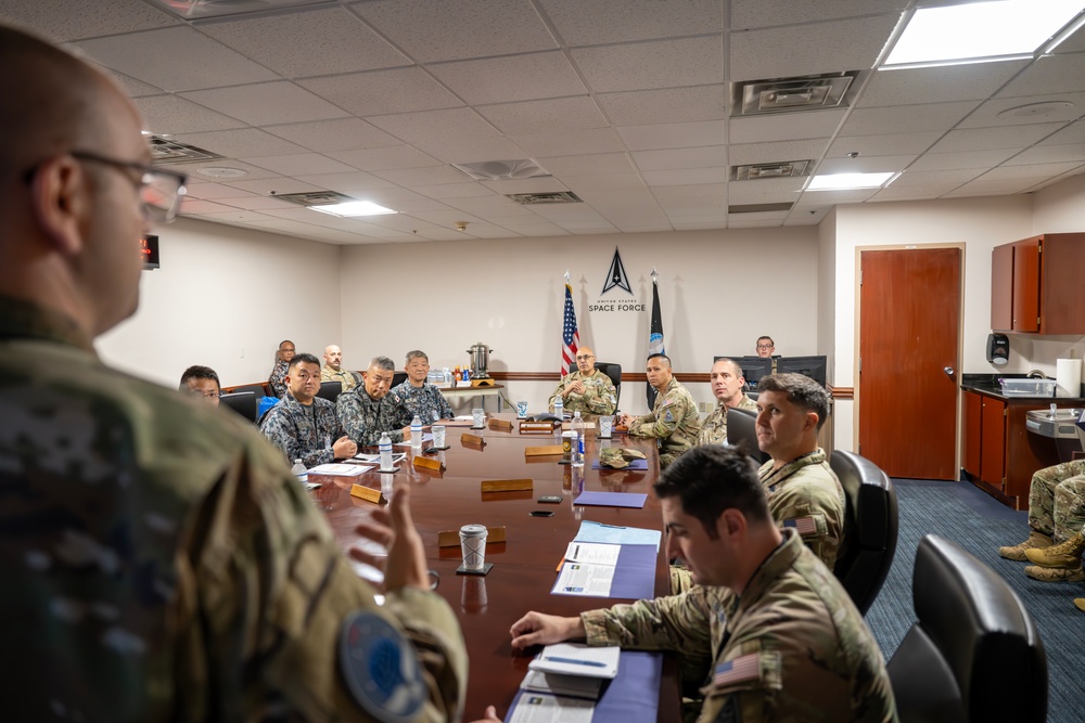 The 20th Space Surveillance Squadron conducts tactical level engagement with U.S. counterparts