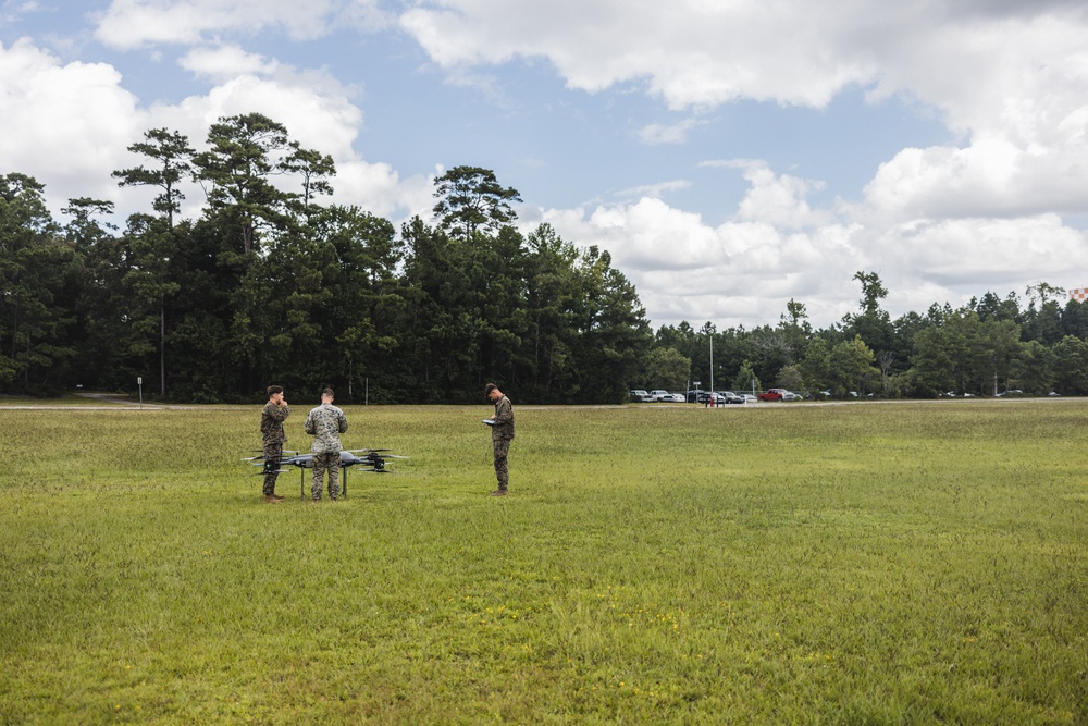Marines Sharpen Unmanned Systems Proficiency During Regimental Fly Day