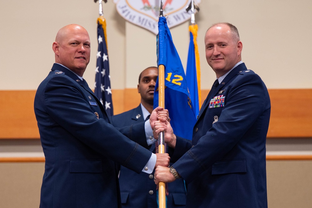 12th Missile Squadron Change of Command
