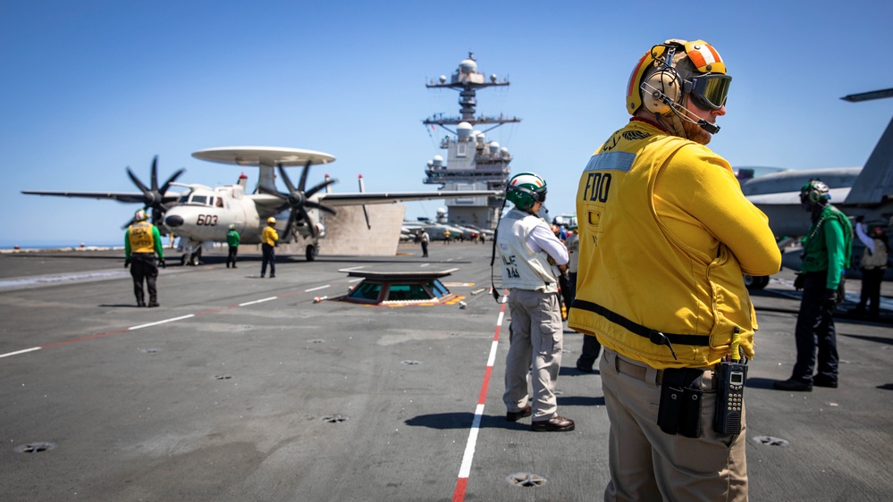 USS Gerald R. Ford (CVN 78) Participates in Neptune Strike