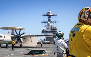 USS Gerald R. Ford (CVN 78) Participates in Neptune Strike