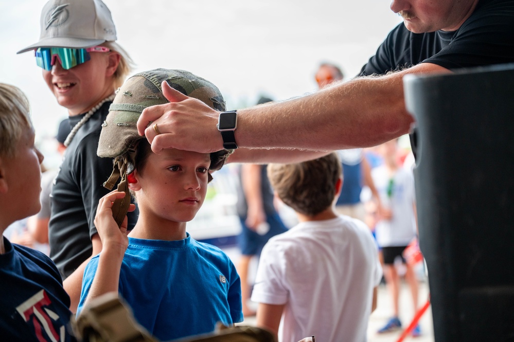 Recruiting Station Lansing Pit Spitters Baseball Game 2025