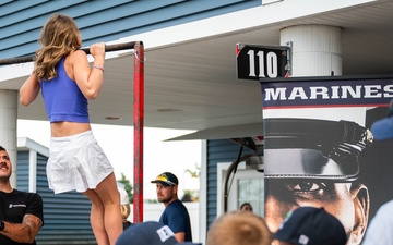 Recruiting Station Lansing Pit Spitters Baseball Game 2025