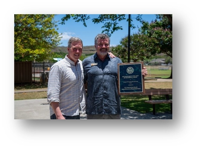 Hawaii Wins Top Army Environmental Award