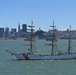 Coast Guard Cutter Barque Eagle arrives in San Francisco