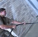 CE pours concrete