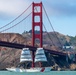 USCGC Eagle sails into San Francisco, California