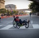 Para-Athlete Waves to Raucous Crowd at the 41st Annual Army Ten Miler