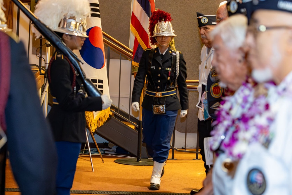 DKI APCSS Honors Korean and Vietnam War Veterans at the Hawaii State Capitol.