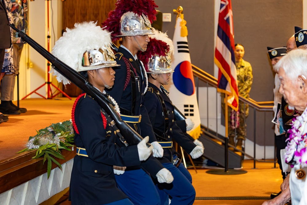 DKI APCSS Honors Korean and Vietnam War Veterans at the Hawaii State Capitol.
