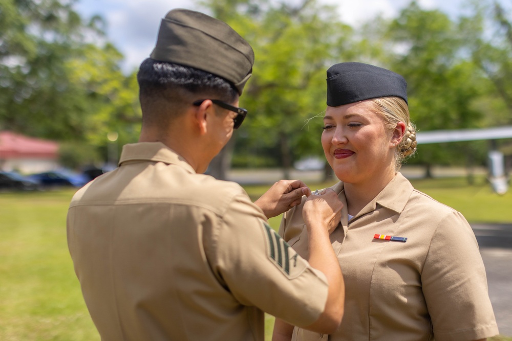 MCAS Beaufort HN3 Kaitlyn Bunch promotion