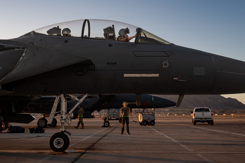 335th Fighter Squadron participates in RF-Nellis 25-3