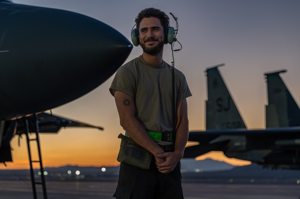 335th Fighter Squadron participates in RF-Nellis 25-3