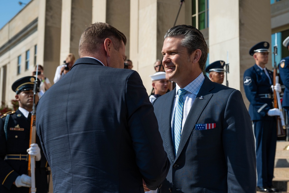 SD Hegseth Hosts Baltics For Quadrilateral Exchange