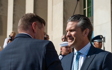SD Hegseth Hosts Baltics For Quadrilateral Exchange