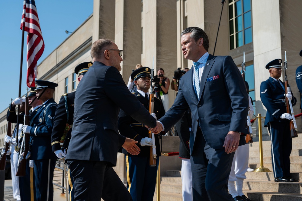 SD Hegseth Hosts Baltics For Quadrilateral Exchange