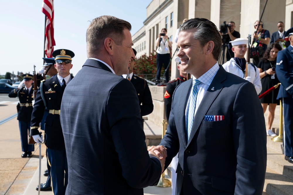 SD Hegseth Hosts Baltics For Quadrilateral Exchange