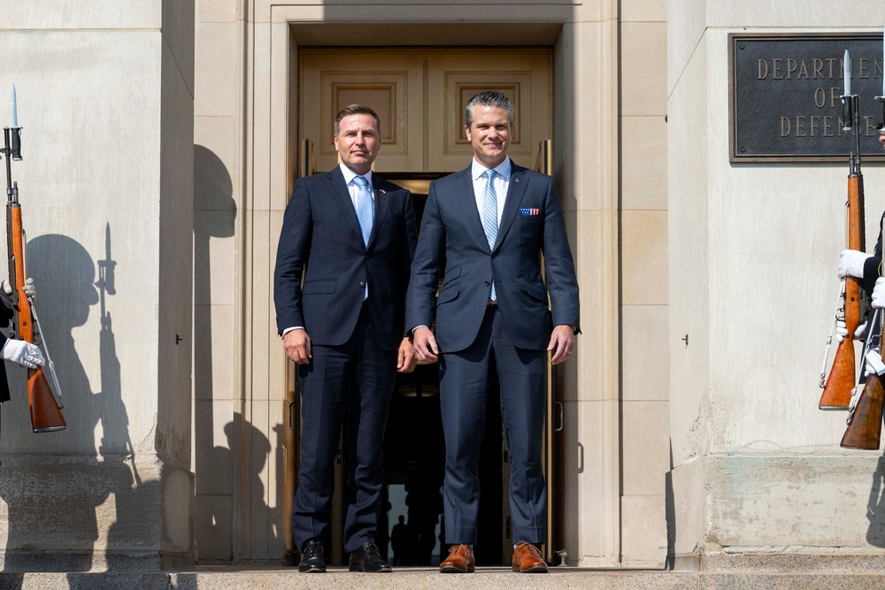 SD Hegseth Hosts Baltics For Quadrilateral Exchange