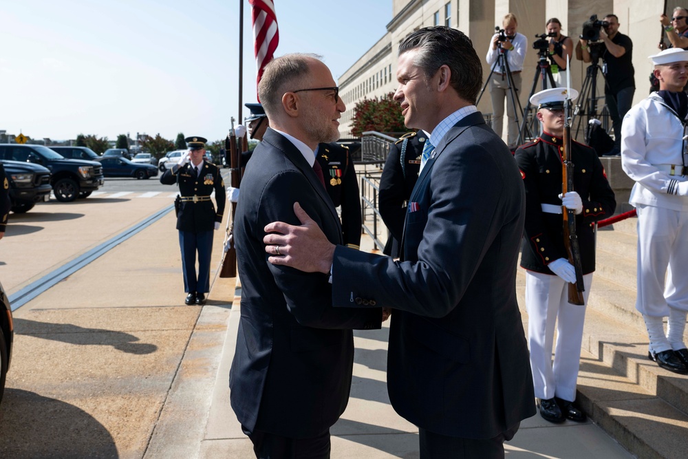 SD Hegseth Hosts Baltics For Quadrilateral Exchange