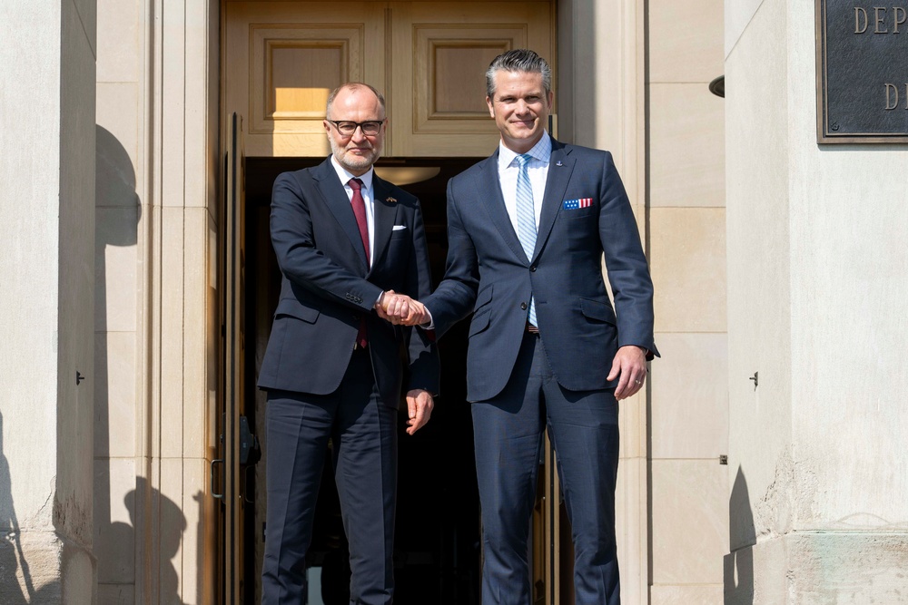 SD Hegseth Hosts Baltics For Quadrilateral Exchange