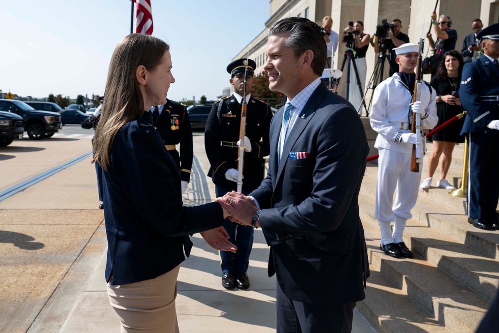 SD Hegseth Hosts Baltics For Quadrilateral Exchange