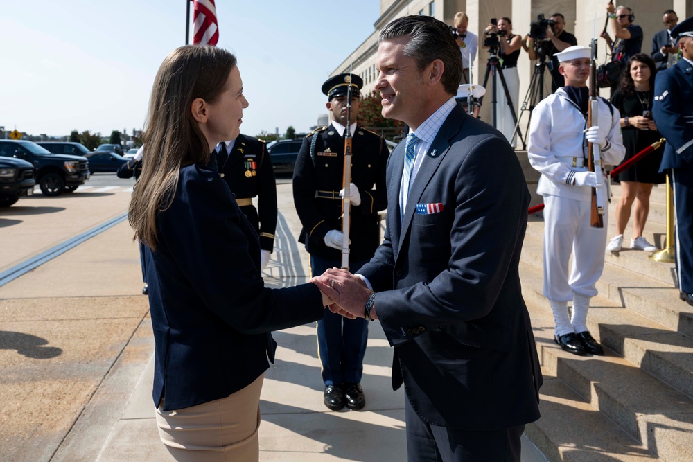 SD Hegseth Hosts Baltics For Quadrilateral Exchange