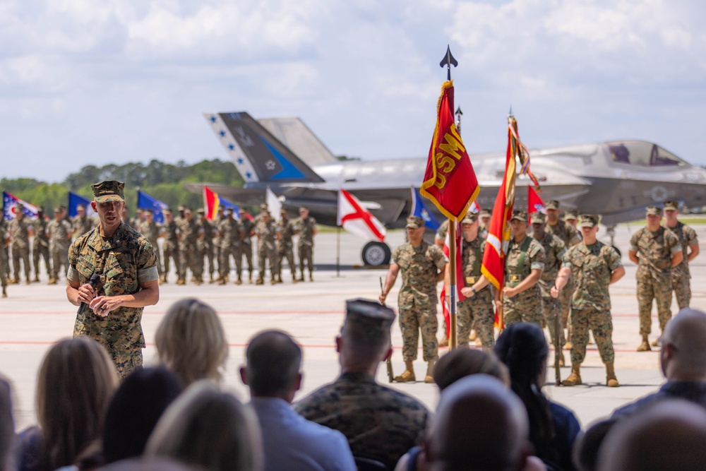 MCAS Beaufort VMFAT-501 Relief and Appointment