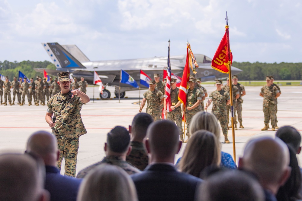 MCAS Beaufort VMFAT-501 Relief and Appointment