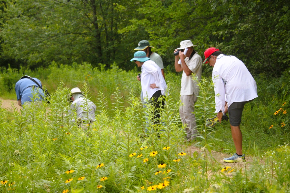 2025 butterfly field day held at Fort McCoy for group dedicated to natural resources management, care