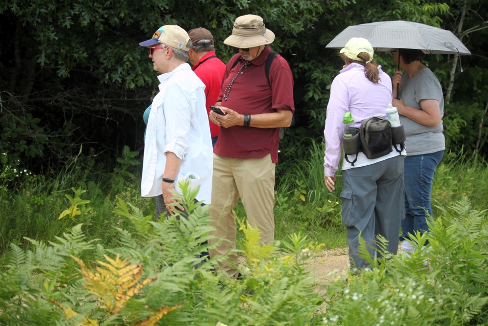 2025 butterfly field day held at Fort McCoy for group dedicated to natural resources management, care