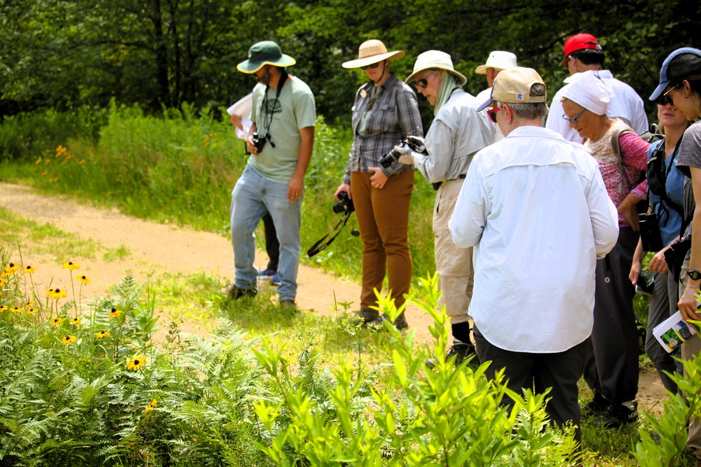 2025 butterfly field day held at Fort McCoy for group dedicated to natural resources management, care