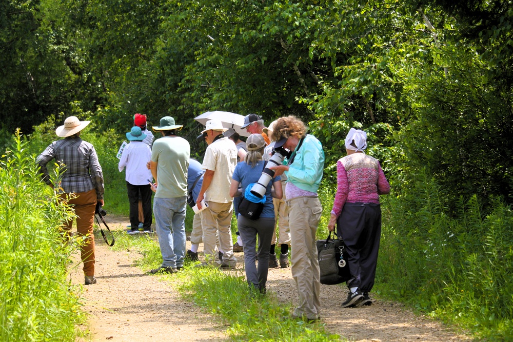 2025 butterfly field day held at Fort McCoy for group dedicated to natural resources management, care