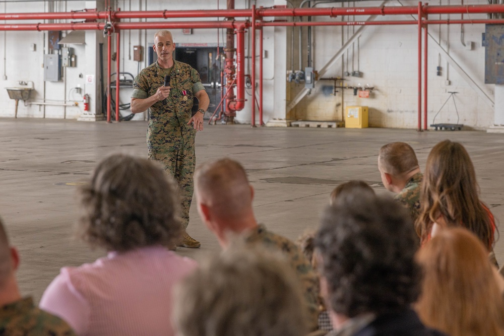 MCAS Beaufort Change of Command VMFA-312