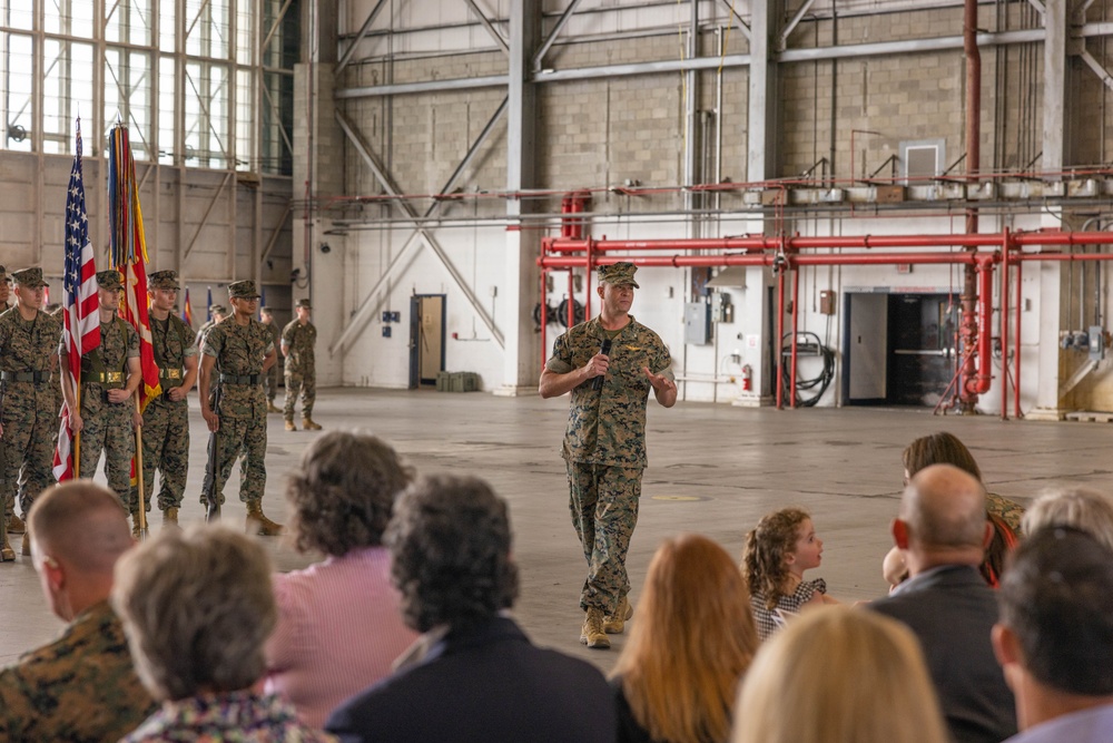 MCAS Beaufort Change of Command VMFA-312