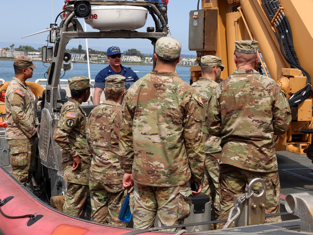 JTF-SB Soldiers visit U.S. Coast Guard Cutter