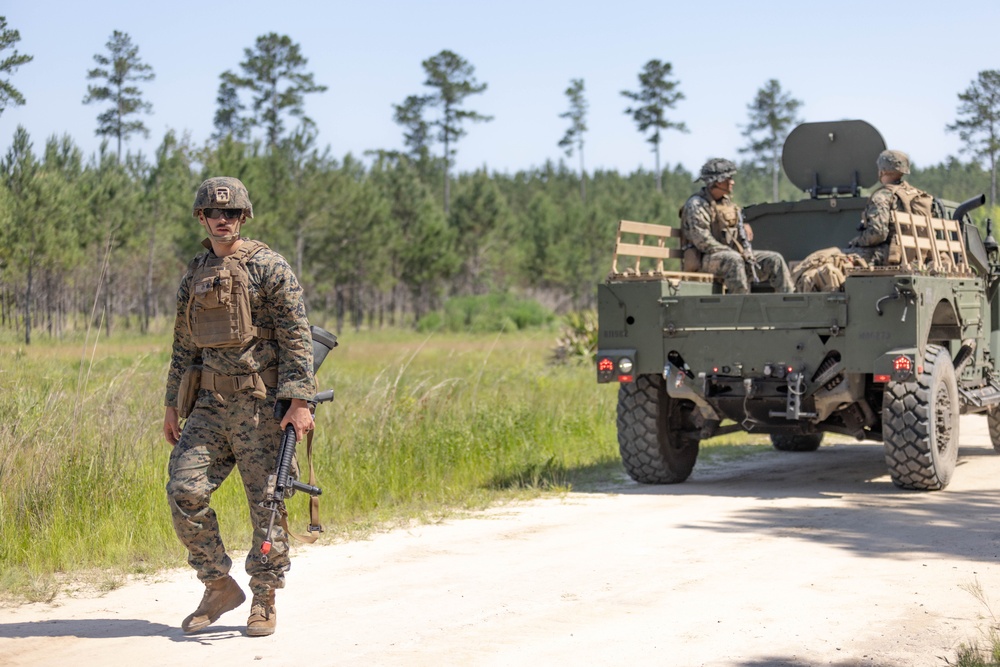 Townsend Bombing Range MWSS-273 field exercise