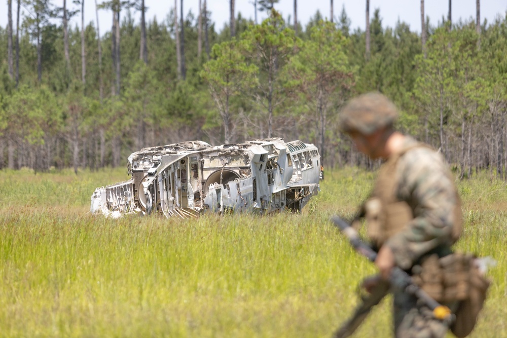 Townsend Bombing Range MWSS-273 field exercise