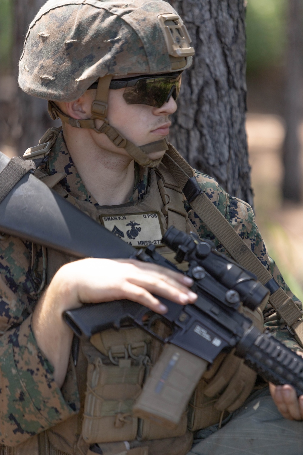 Townsend Bombing Range MWSS-273 field exercise
