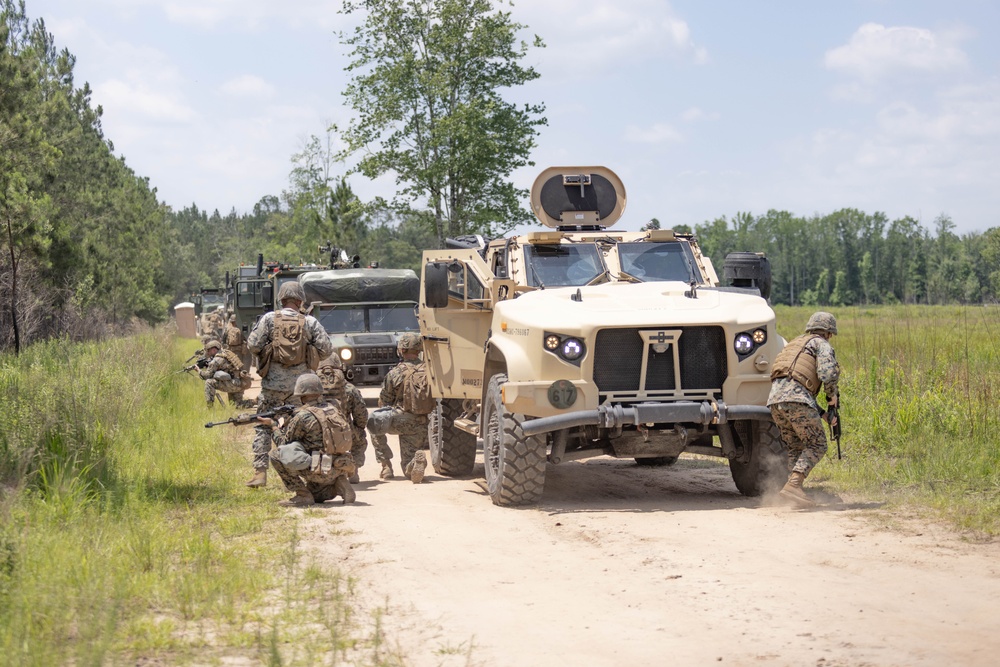 Townsend Bombing Range MWSS-273 field exercise