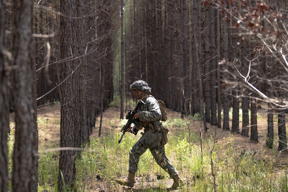 Townsend Bombing Range MWSS-273 field exercise