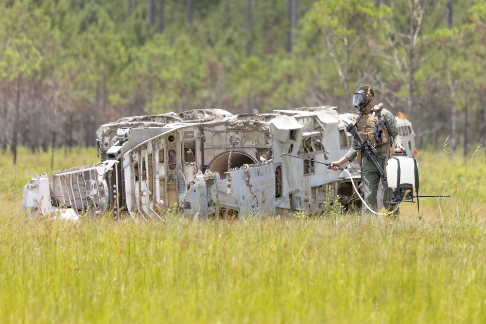 Townsend Bombing Range MWSS-273 field exercise