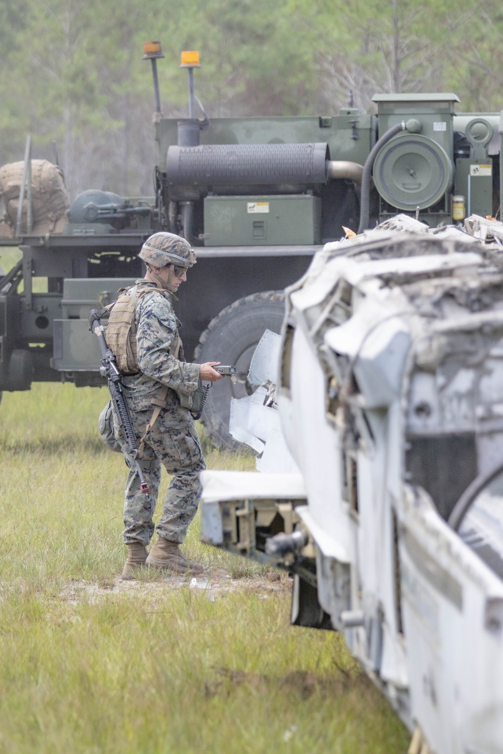 Townsend Bombing Range MWSS-273 field exercise