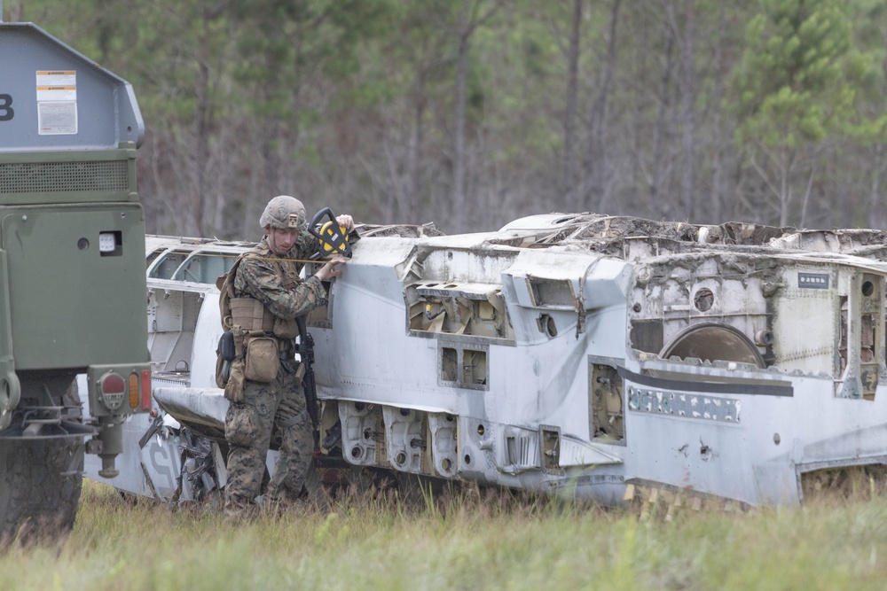 Townsend Bombing Range MWSS-273 field exercise