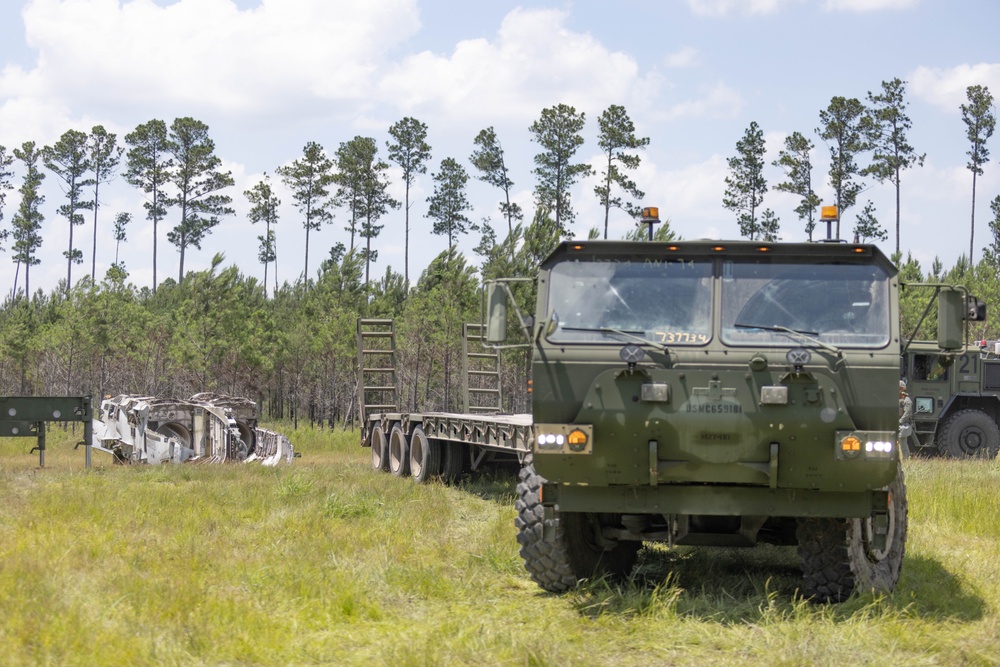 Townsend Bombing Range MWSS-273 field exercise