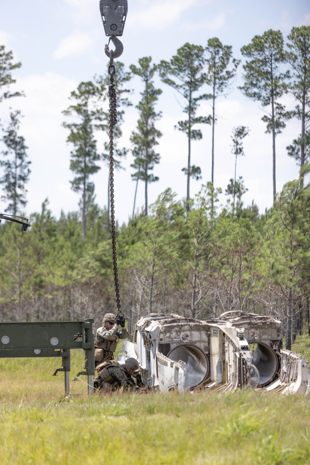 Townsend Bombing Range MWSS-273 field exercise